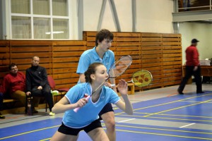 Monika Světničková a Michal Hubáček (zdroj: badmintonweb)